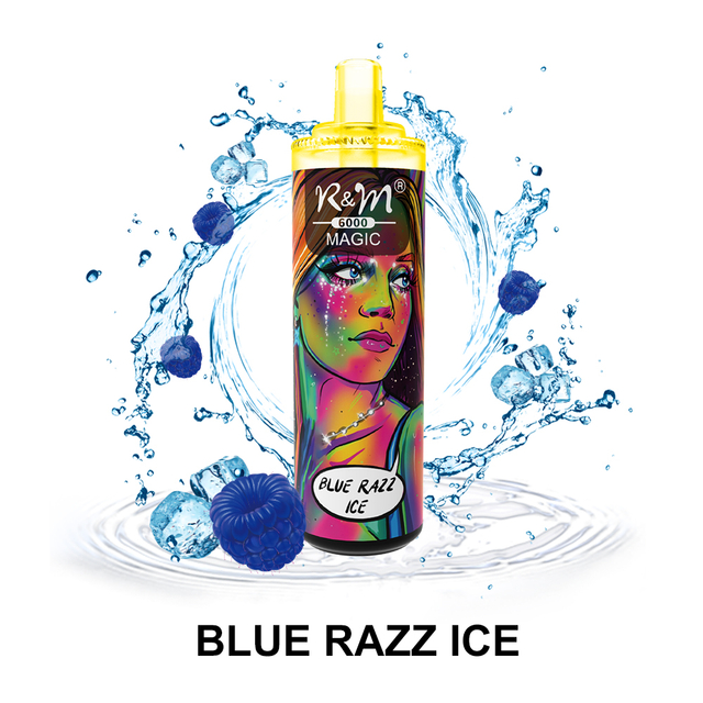 Factory Wholesale R&M MAGIC 6000Puffs Rechargeable RGB Light Disposable Vape Elf FLUM Hyde Electronic Cigarette