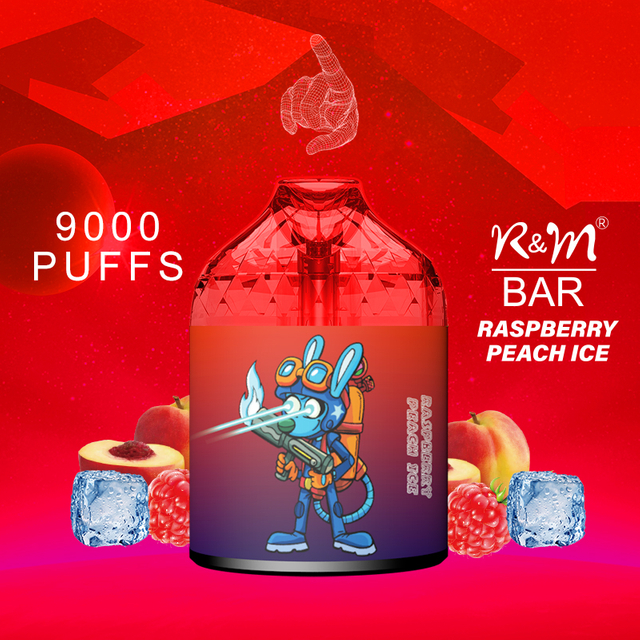 R&M BAR 9K Puffs 2% Salt Nicotine Europe Vape