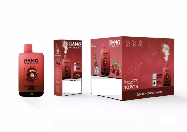 BANG LEADER 45000 Puffs Dual Tastes premium vape products long lasting disposable vape best disposable vape 2026 Bulk Buy Rechargeable Disposable Vapes Wholesale