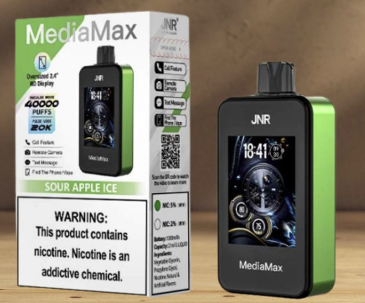JNR MediaMax 40K Puffs long lasting disposable vape portable vape for travel fruit flavor vape best disposable vape 2026 premium vape products Bulk Buy Rechargeable Disposable Vapes Wholesale