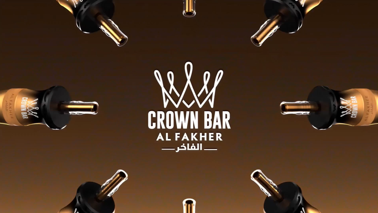 Al Fakher Crown Bar E-Hose X 60K 0.6% Nicotine Rechargeable Disposable Vape / Hookah Wholesale