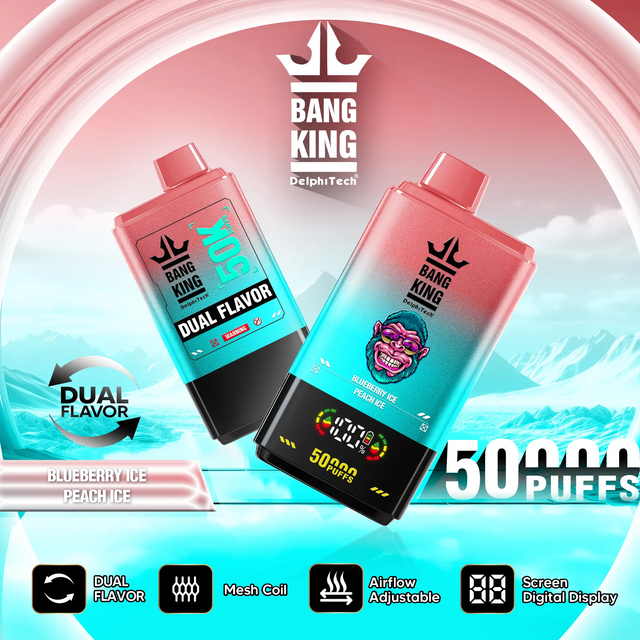 Wholesale Premium Vape Products: Bang King 50000 Puffs Long Lasting Disposable Vape Easy to Use Device