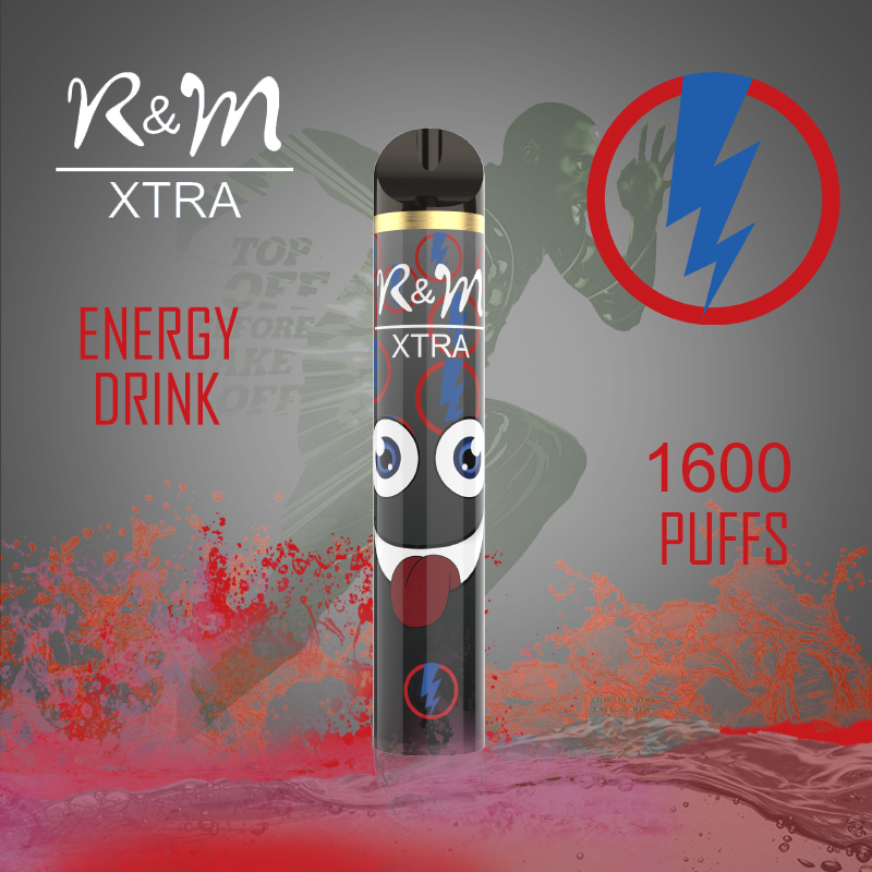 R&M XTRA 1600 Puffs 6% Nicotine Liquid Vape Disposable Device 