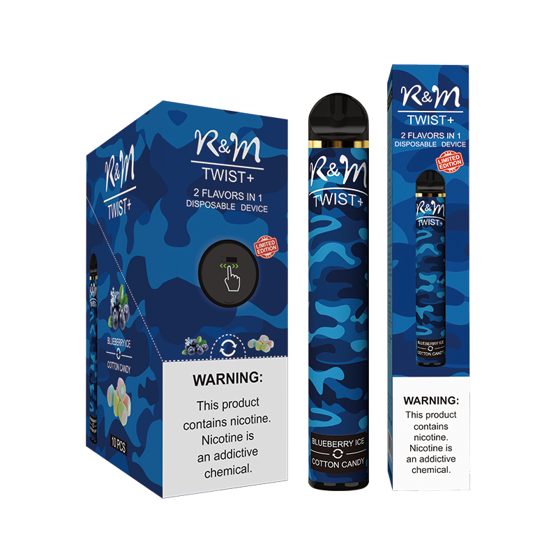 R&M TWIST 3200 Puffs Esco Bar Disposable Vape