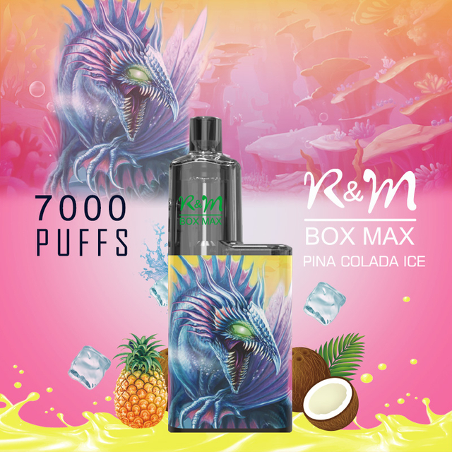 R&M BOX MAX 5% Nicotine Vape Manufacturer