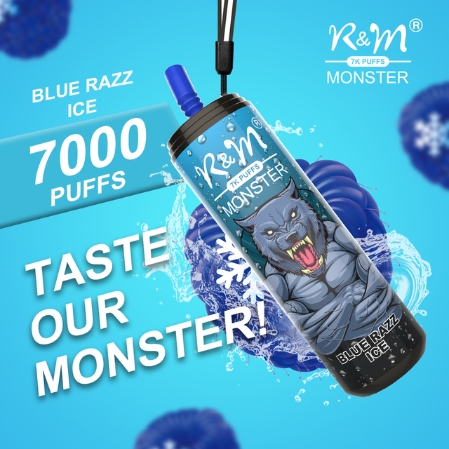 R&M MONSTER Ireland OEM Brand Best Selling Disposable Vape|Import Disposable Vape