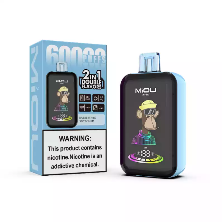 Full Screen MYDE 60K Rechargeable Disposable Vape 2 IN 1 60000 Puffs Dual Flavor Vape Wholesale