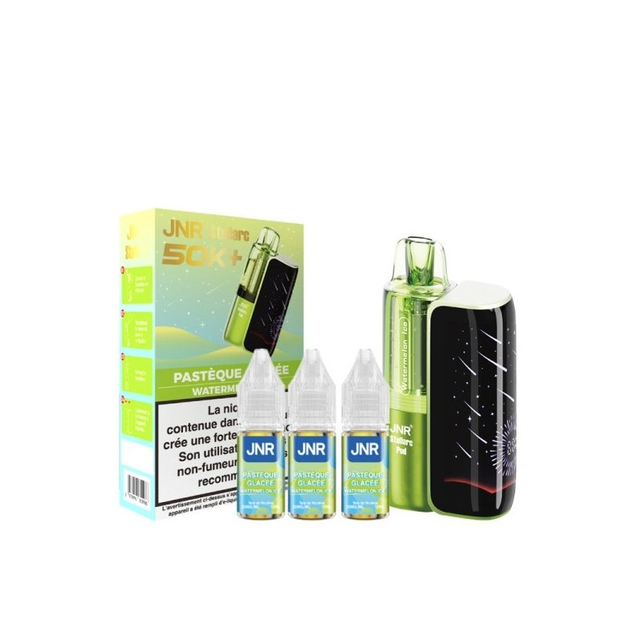 Premium Fruit Flavors JNR Stellarc 50K Rechargeable Disposable Vape Vapor Pen with Mesh Coil Wholesale