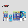 FIHP 90000 90K Puffs 3 in 1 Triple Flavors Dual Mesh Coil Disposable Vape with LED Display