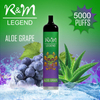 R&M LEGEND 5000 Puffs LED Light Hyde Disposable Vape