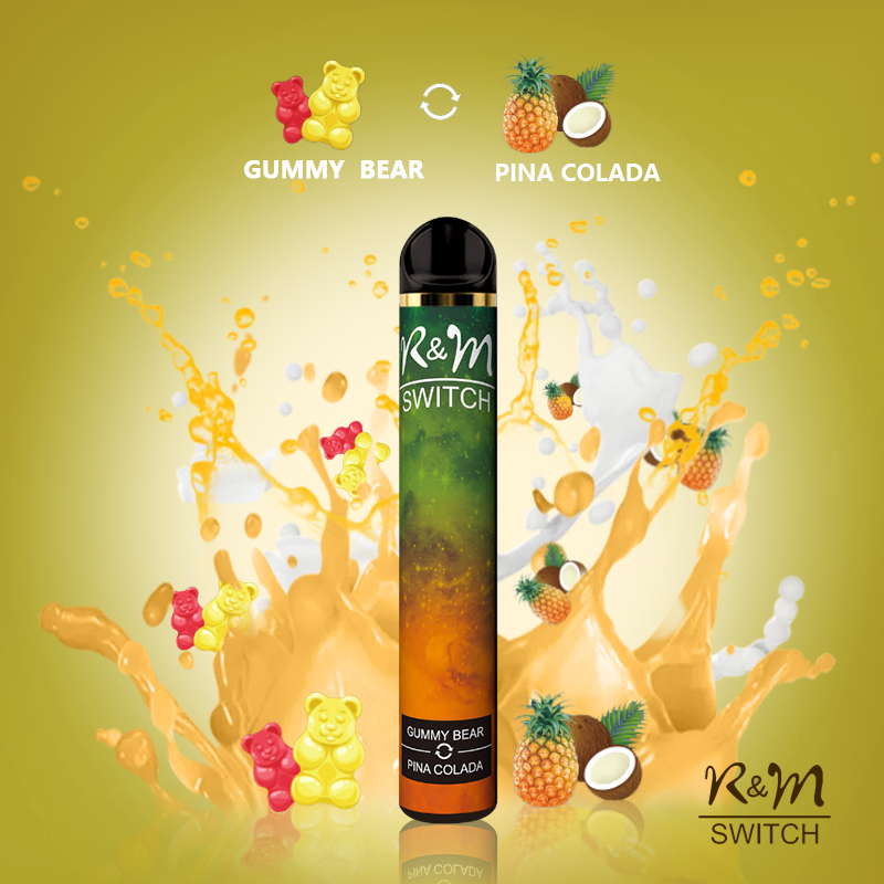 R&M SWITCH(Double Flavors) 6% Nicotin kangvape | Gummy bear/Pina colada