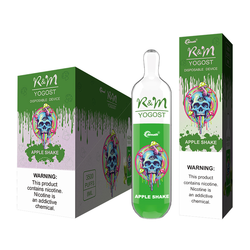 R&M YOGOST|2021 Vape|5% Salt Nicotine Disposable Vape