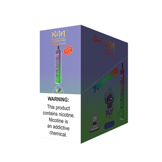 R&M LEGEND PRO Aloe Apple Most Popular Vape Manufacturer|Wholesaler