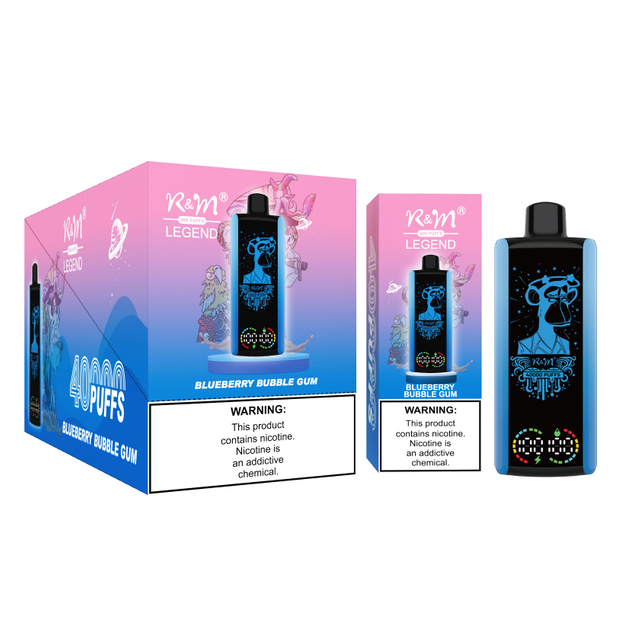 Germany Holland Hot Sale New Big Display Screen 40000Puffs Watermelon Ice Disposable Vape RandM Tornado 7000Puffs R&M Legend Delivery