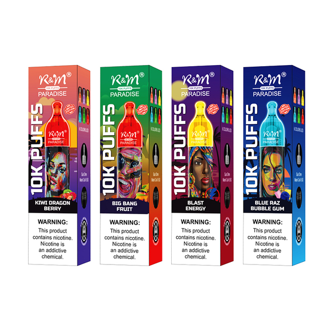 R&M PAPADISE 10K Puffs Salt Nicotine Disposable Vape
