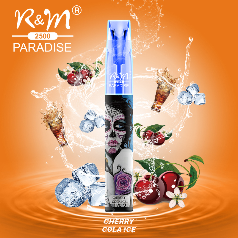 R&M PARADISE Australia Customize Brand Adjustable Airfow 2500 Puffs Disposable Vape
