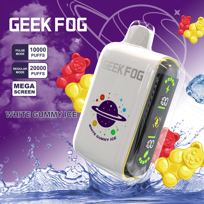 Geek Bar Fog 15K 20K Full Screen Disposable Vape With Pulse Mode