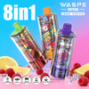 Long lasting Waspe Crystal 8in1 180K Disposable Vape best disposable vape 2026 premium vape products Bulk Buy Rechargeable Disposable Vapes Wholesale