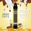R&M SPARKLE 2600 Puffs Rechargeable Vape |Russian cream