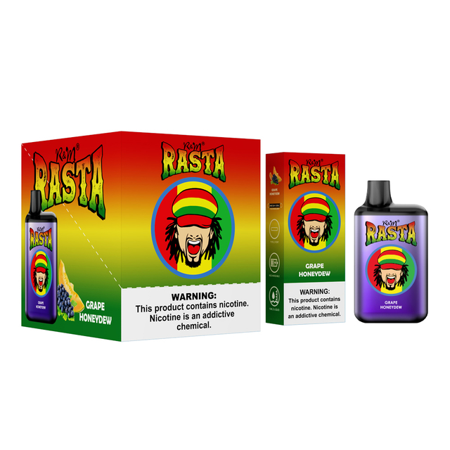 China Factory 5500Puffs 6000Puffs 0% 5% Salt Nicotine 13ml E Liquid R&M RASTA 12 Flavors Elf Bar Disposable Vape