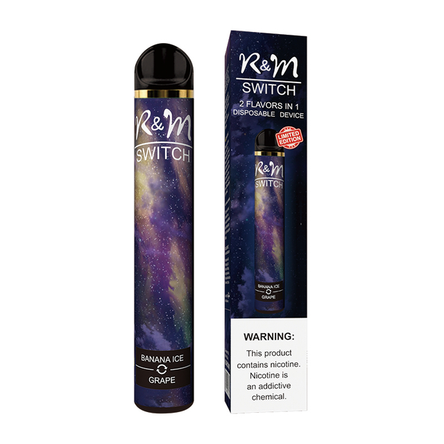 R&M SWITCH Double Flavors Disposable Vape Distributor|Manufacturers|Wholesaler