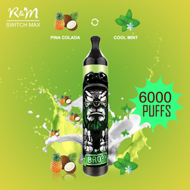 R&M SWITCH MAX In Stock Buy One And Enjoy Two Flavors Vape Wholesaler