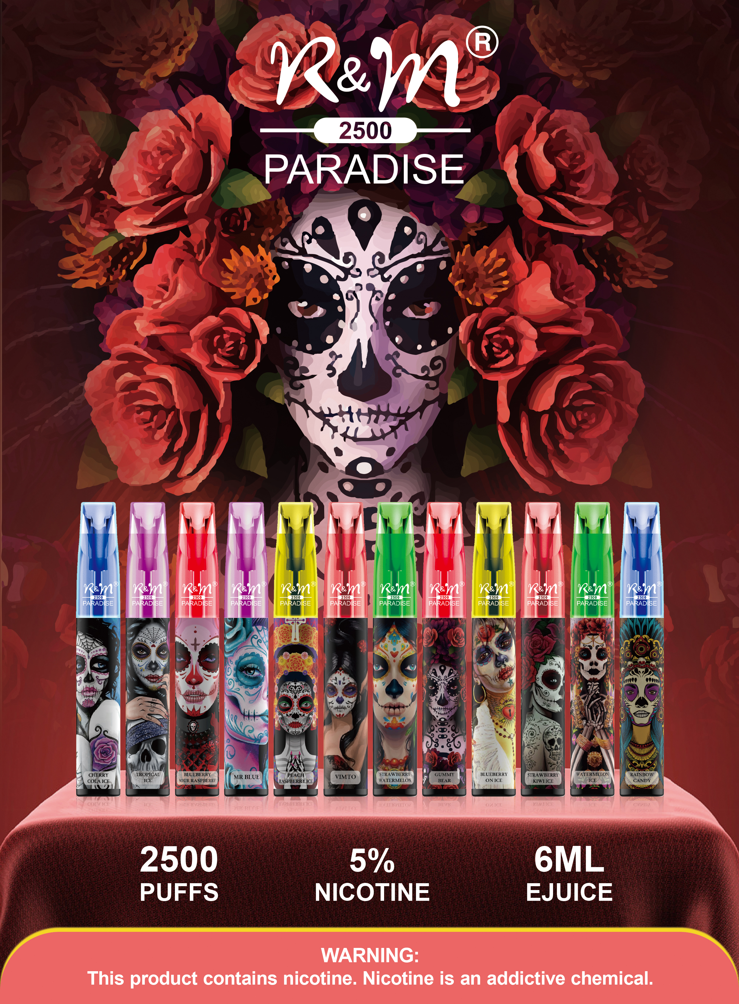 R&M PARADISE 2500 POSTER