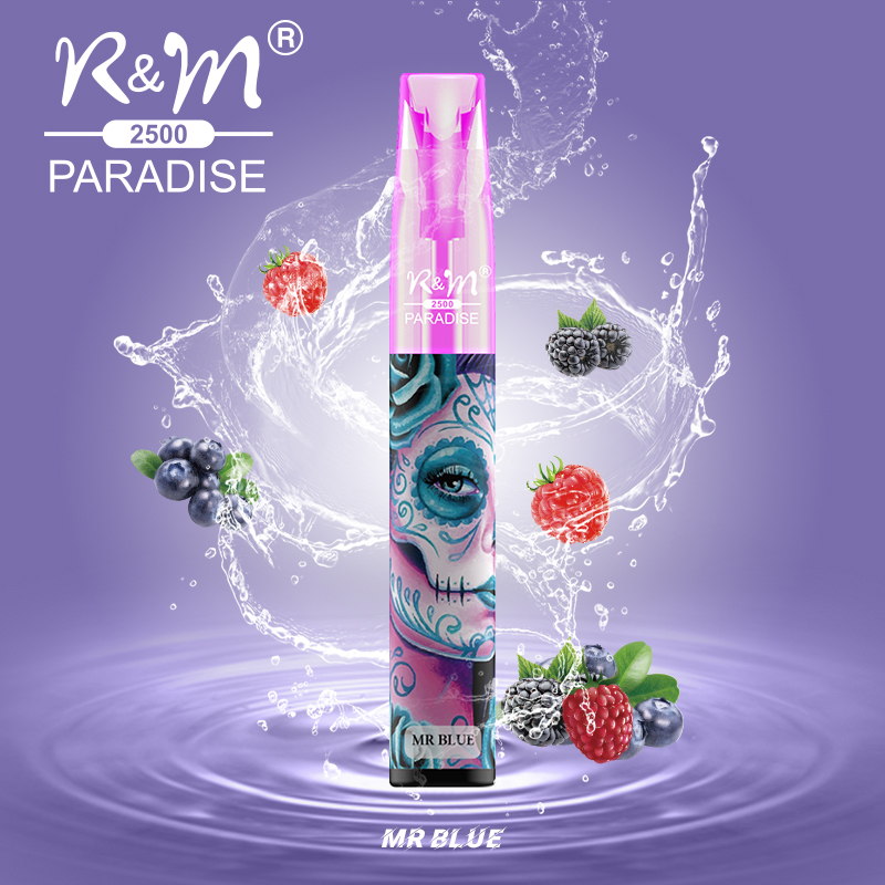 R&M PARADISE Australia Customize Brand Adjustable Airfow 2500 Puffs Disposable Vape