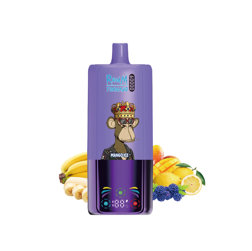 Wholsale EU Warehouse Free Shipping RandM Tornado P30 3 In1 60000 Vape (10PCS)