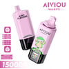 Longest-Lasting WASPE AIVIOU 6-in-1 150000 Puffs 6 Flavors in One 150K Rechargeable Disposable Vape
