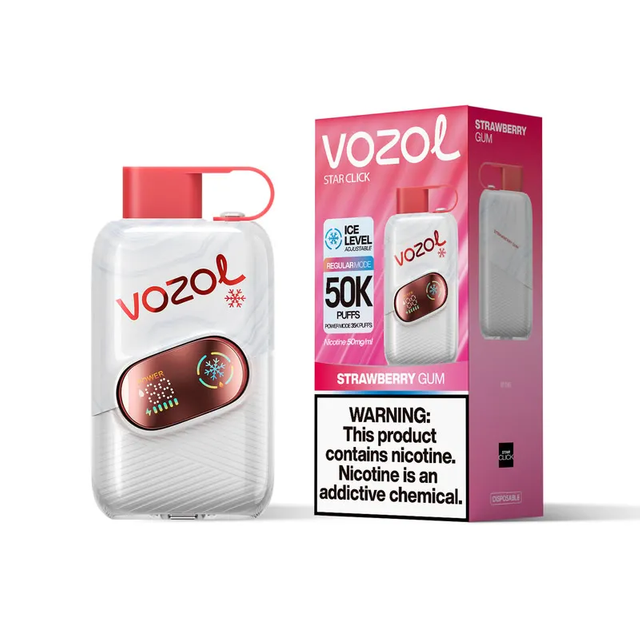 VOZOL STAR CLICK 50000 Puffs Rechargeable Disposable Vape Wholesale