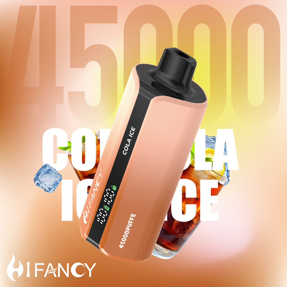 EU Warehouse Nicotine Salt E-liquid 45000 Puffs Hifancy Dream Rechargeable Type-C Charging Vape Disposable Vapes Bulk