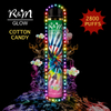 R&M GLOW 2800 Puffs liquid disposable Vape|Cotton candy