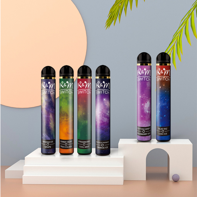 R&M SWITCH(Double Flavors) 2000 Puffs Fume Vape | Strawberry/Cool Mint