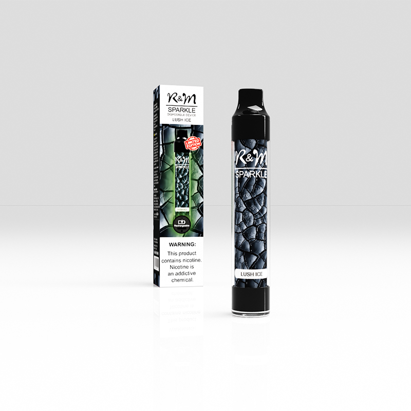 R&M SPARKLE 2600 Puffs Salt Nicotine CBD Vape