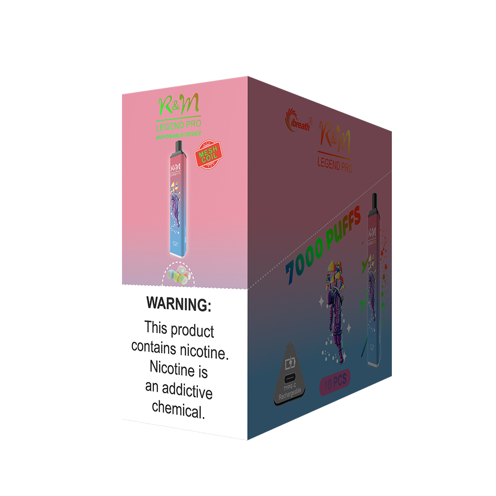 R&M LEGEND PRO Strawberry Cream|7000 Puffs Vape Wholesaler|Supplier