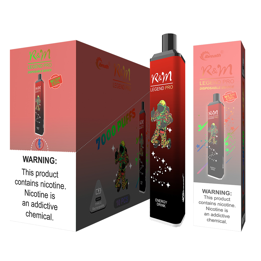 R&M LEGEND PRO Energy Drink|Best Seller Vape Manufacturer|Supplier