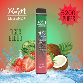 Tiger Blood|5200 Puffs|Disposable Vape Distributor|Manufacturer