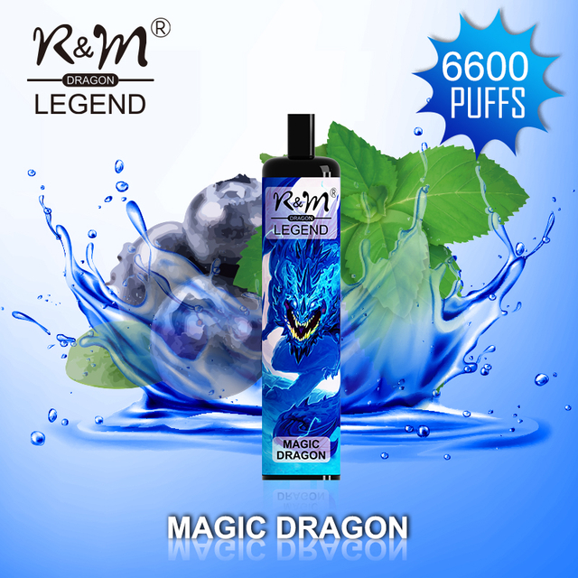 R&M LEGEND DRAGON Magic Dragon Disposable Vape Supplier|HQD Vape