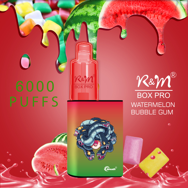 R&M BOX PRO China Original RGB Light Disposabe Vape|Wholesale Vape Pen