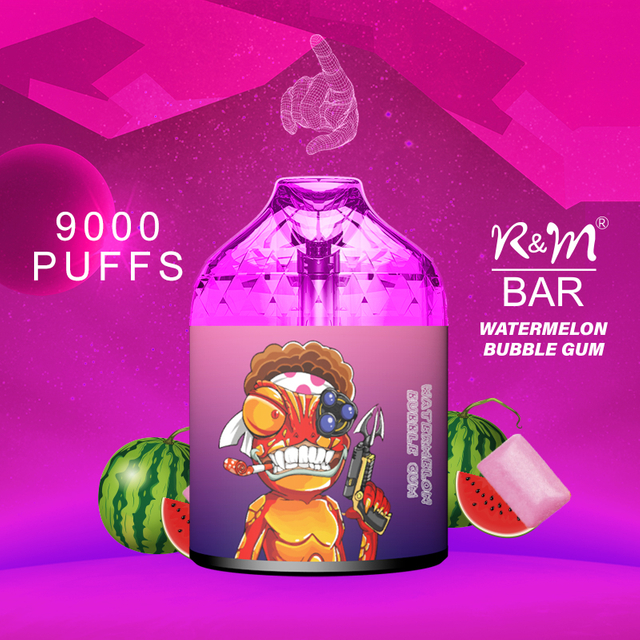 R&M BAR 9K Puffs 2% Salt Nicotine Europe Vape