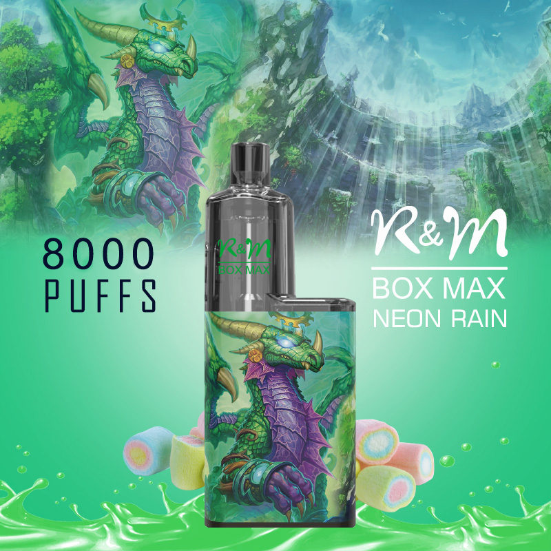 R&M BOX MAX Australia Private Logo Led Disposable Vape|Wholesale Vape Pen