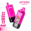 Longest-Lasting WASPE AIVIOU 6-in-1 150000 Puffs 6 Flavors in One 150K Rechargeable Disposable Vape