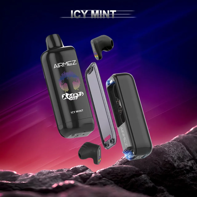 Airmez Xbeats Pro 50000 Puffs Disposable Vape with Built-in TWS Earbuds Wholesale