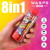 Long lasting Waspe Crystal 8in1 180K Disposable Vape best disposable vape 2026 premium vape products Bulk Buy Rechargeable Disposable Vapes Wholesale