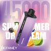 EU Warehouse Nicotine Salt E-liquid 45000 Puffs Hifancy Dream Rechargeable Type-C Charging Vape Disposable Vapes Bulk