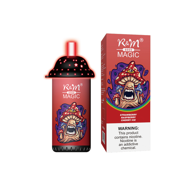 Factory Custom LOGO 8000Puffs Elf Bar Vape RGB Light Mesh Coil Luxury Type-C Rechargeable Disposable Vape Wholesale