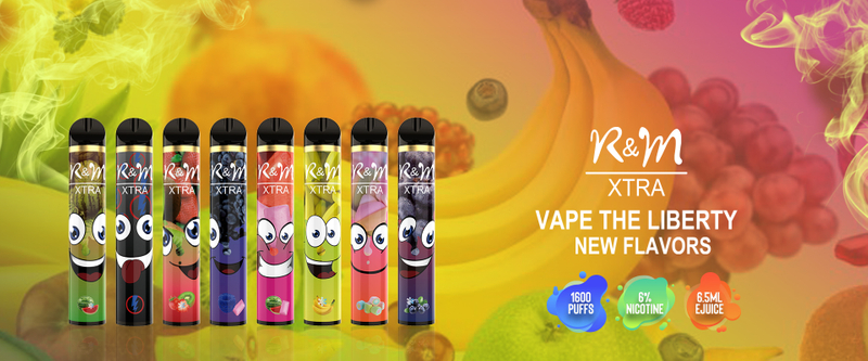 R&M XTRA 6% Nicotine Disposable Vape | Watermelon bubble gum