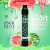 R&M SPARKLE 2600 Puffs Salt Nicotine CBD Vape