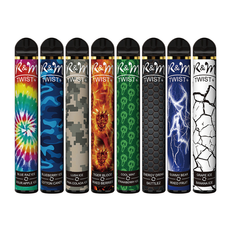 R&M TWIST 3200 Puffs MR FOG Vape| Tiger blood/ Mixed berries from China  manufacturer